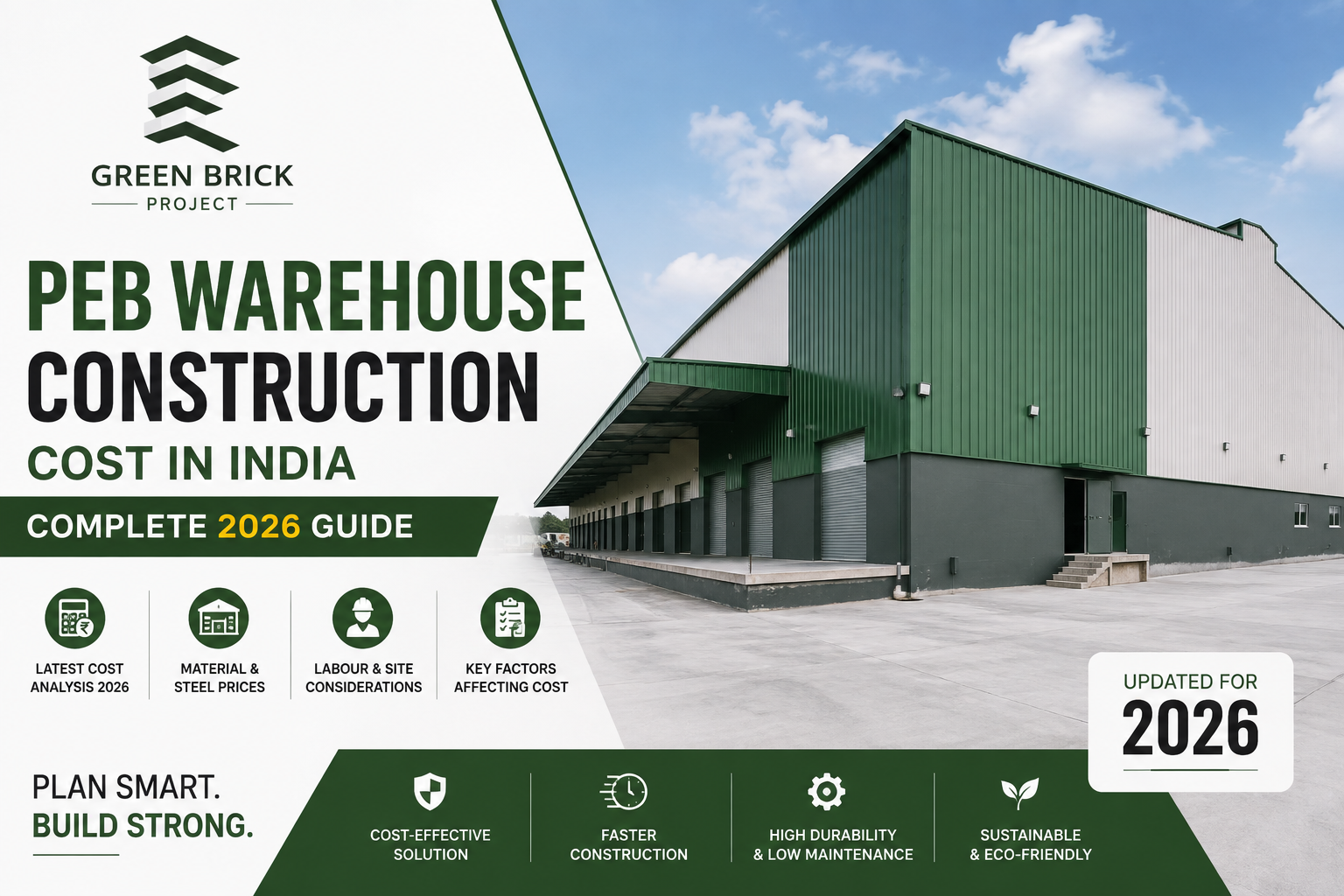 PEB warehouse construction in India