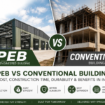 PEB vs Conventional Building: Cost, Construction Time, Durability & Benefits in India