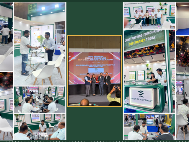 Green Brick Project Makes a Strong Presence at 3rd Edition INDIA PREFAB EXPO & SUMMIT 2026